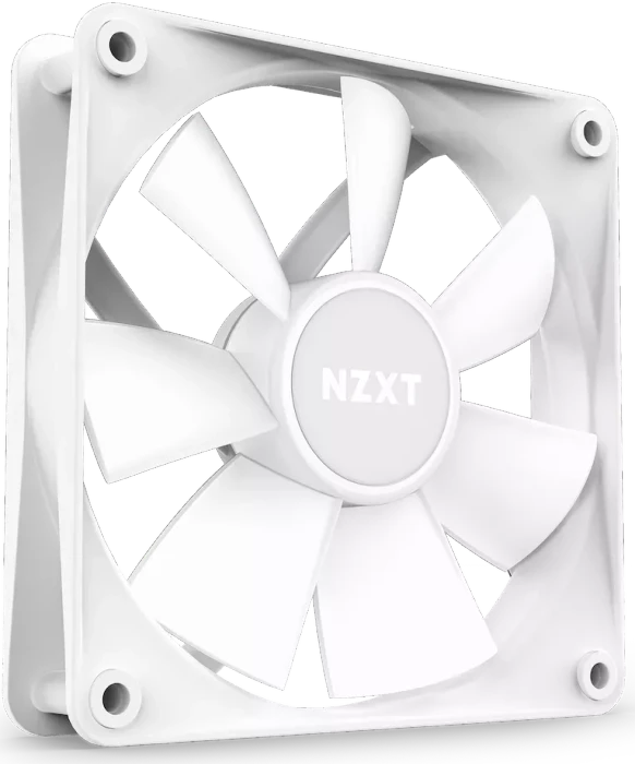 NZXT F Series F140 RGB Core Twin Pack, Matte White, weiß, LED-Steuerung, 140mm, 2er-Pack