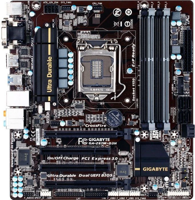 GIGABYTE GA-Z87M-D3H (Intel 1150)