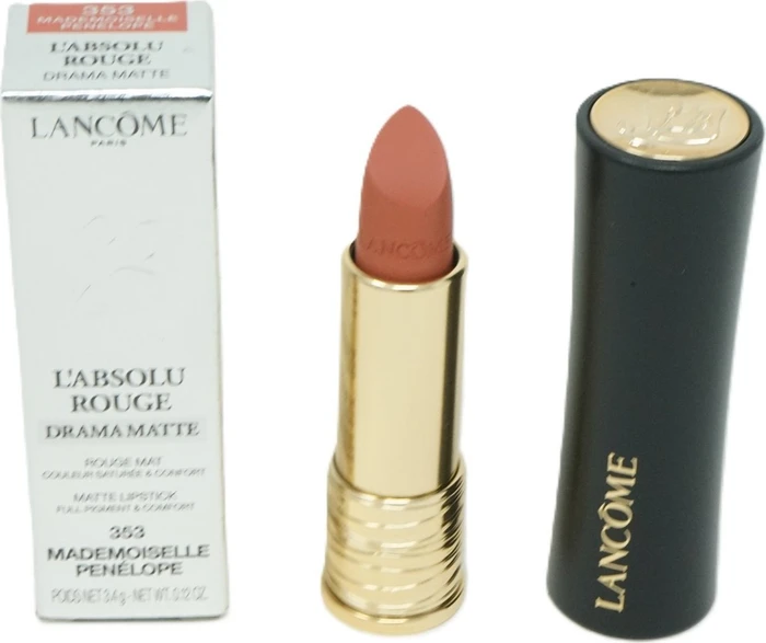 Lancôme L'Absolu Rouge Drama Matte Lippenstift New Edition 353 mademoiselle penélope, 3.4g