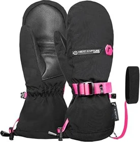 Reusch Karli R-Tex XT Mitten Skihandschuhe black/pink glo (Junior)