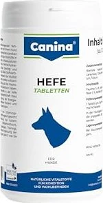 Canina Hefe Tabletten für Hunde, 1000 Stück