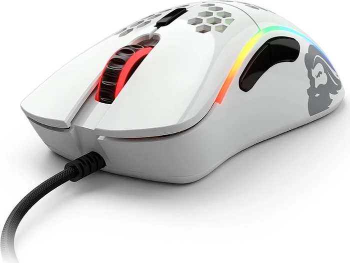 Glorious Model D- weiß glänzend, USB