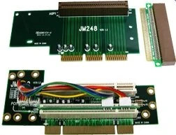 Cooler Master Riser Karte PCIe/PCI für CM Media 260