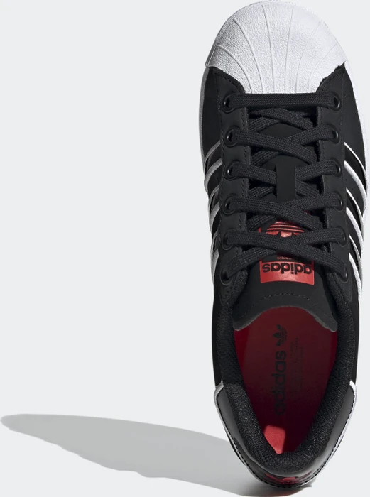 adidas Superstar Up core black/cloud white/vivid red (Damen)