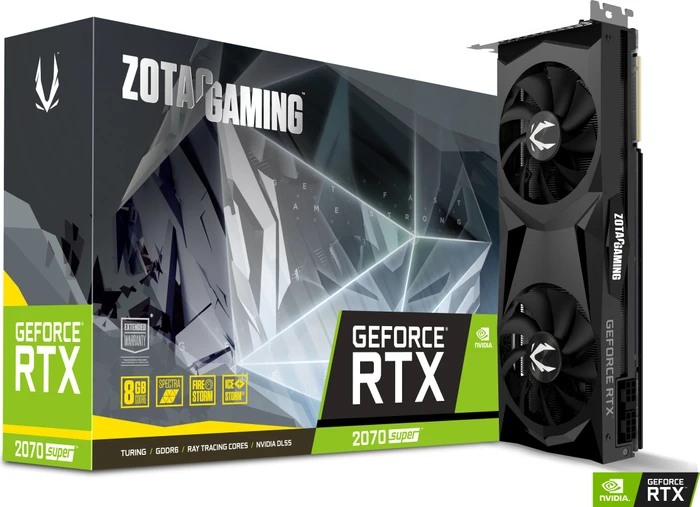 Zotac Gaming GeForce RTX 2070 SUPER Twin Fan, 8GB GDDR6, HDMI, 3x DP