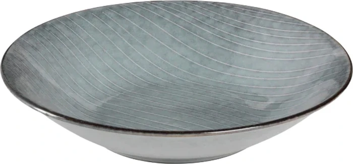 Broste Copenhagen Nordic Sea Teller tief 22.5cm soft blue