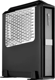 SilverStone Milo ML08 schwarz mit Sichtfenster, Tragegriff, Mini-ITX
