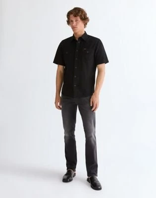Wrangler Greensboro High Stretch Jeans raven ash (Herren)