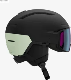 Salomon Driver Pro Sigma MIPS Helm black/white moss