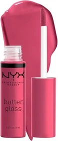 NYX Butter Gloss Lipgloss strawberry cheesecake, 8ml
