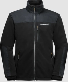 Jack Wolfskin Blizzard Fleece Modell 2021 Funktionsjacke schwarz (Herren)