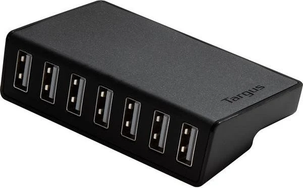 Targus USB-Hub, 7x USB-A 2.0, USB 2.0 Mini-B [Buchse]