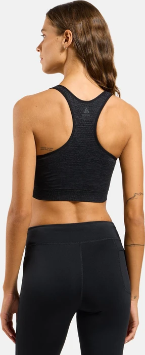 Odlo Seamless Medium Sport-BH black melange (Damen)