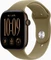 Apple Watch Series 12 (GPS) 46mm Aluminium dunkelbronze mit Sportarmband S/M oliv Vorschaubild