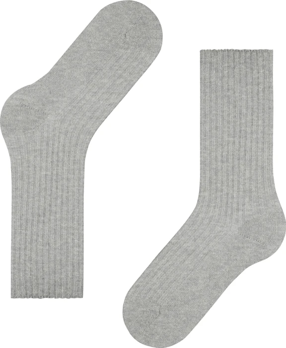 Falke Cosy Wool Boot Socken lt. heather (Damen)