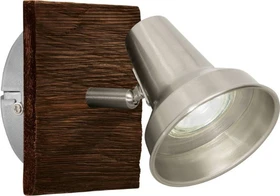 Eglo Filipina Spot 1-flammig braun/nickel