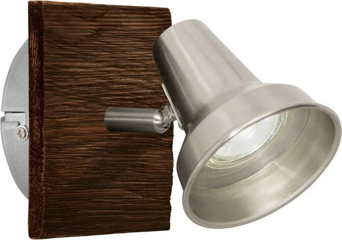 Eglo Filipina Spot 1-flammig braun/nickel