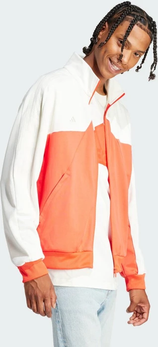 adidas Tiro Trainingsjacke off white/bright red (Herren)