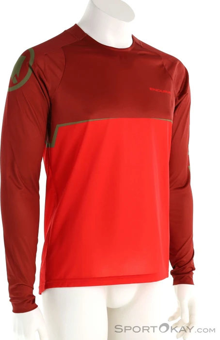 Endura SingleTrack Core Print Trikot langarm (Herren)