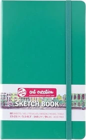 Royal Talens Skizzenbuch waldgrün, 130x210mm, glatt, 80 Blatt