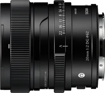 Sigma Contemporary 20mm 2.0 DG für Sony E schwarz