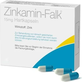 Zinkamin-Falk 15mg Hartkapseln, 50 Stück
