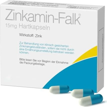 Zinkamin-Falk 15mg Hartkapseln, 50 Stück