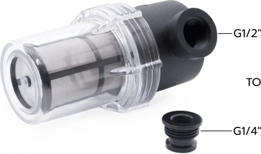 Alphacool ES Big Inline Partikelfilter 2x G1/4" IG