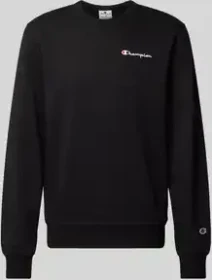Champion Fleece mit kleinem Logo Sweatshirt schwarz (Herren)