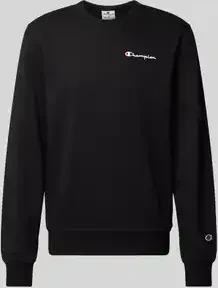 Champion Fleece mit kleinem Logo Sweatshirt schwarz (Herren)