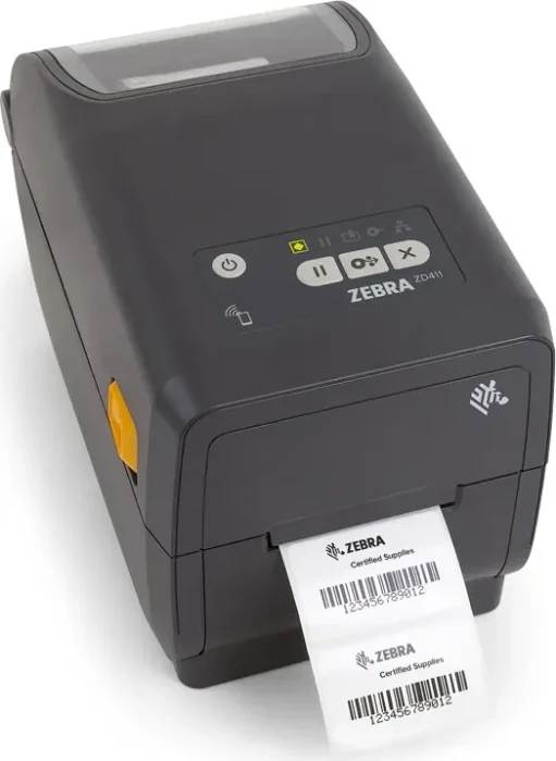 Zebra ZD411t 300dpi, WLAN, BT, dunkelgrau, Thermotransfer