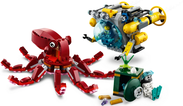LEGO Creator 3in1 - Schatzsuche am Meeresgrund