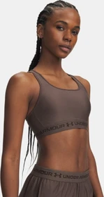 Under Armour Armour Mid Crossback Sport-BH peppercorn/kona brown (Damen)