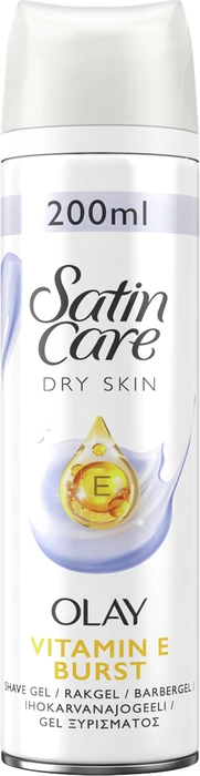 Gillette Venus Satin Care Touch of Olay Rasiergel, 200ml