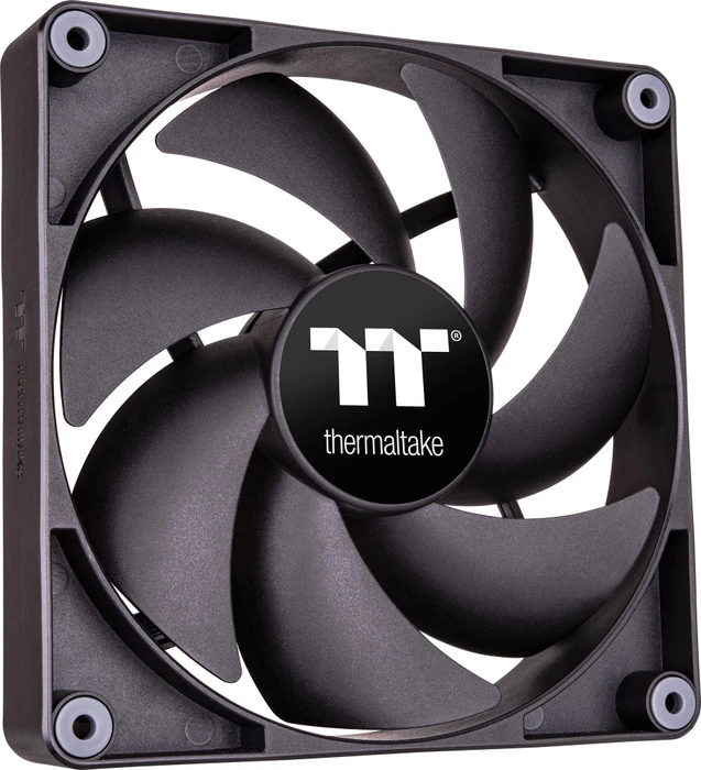 Thermaltake CT120 Black, schwarz, 120mm, 2er-Pack