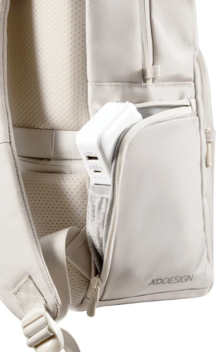 XD Design 16" Soft Daypack Notebook-Rucksack, beige