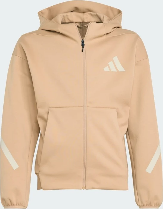 adidas Z.N.E. Zip Hoodie warm sandstone/beige (Junior)