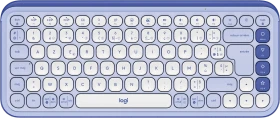 Logitech POP Icon Keys, Lilac & Off-White, Logi Bolt, USB/Bluetooth, FR