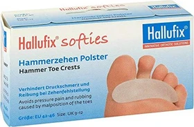 Hallufix softies Hammerzehen Polster Gr. 42-46, 2 Stück