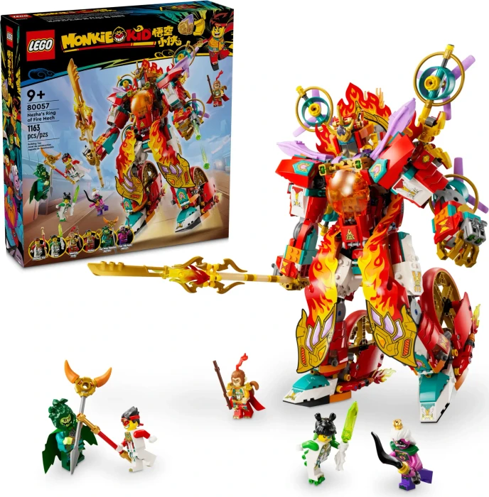 LEGO Monkie Kid - Nezhas Feuerring-Mech