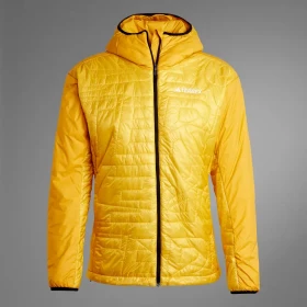 adidas Terrex Xperior Varilite Primaloft Hooded Funktionsjacke preloved yellow (Herren)