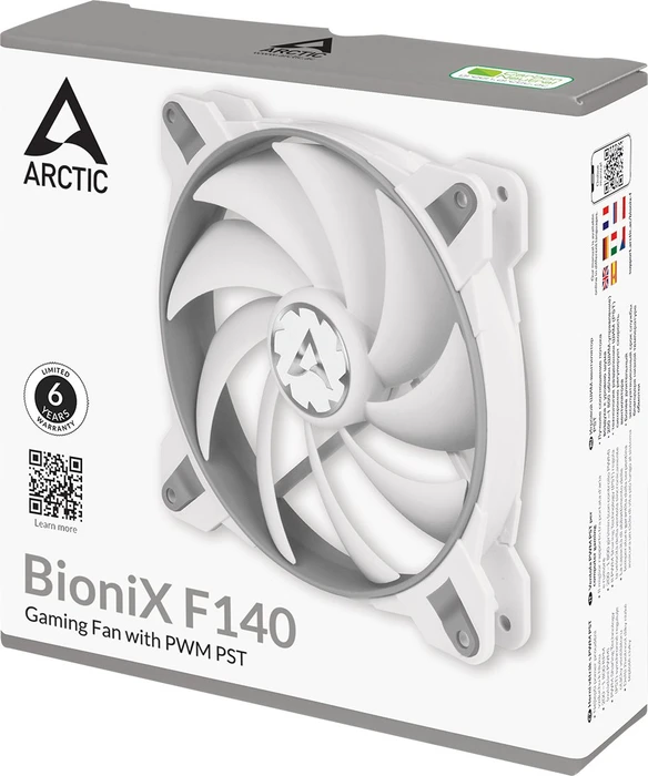 ARCTIC BioniX F140 PWM PST grau/weiß, 140mm