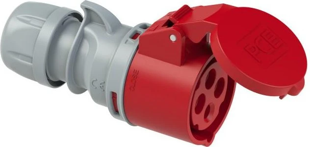 PCE CEE-Kupplung 32A 4p 6h IP44/IP54 SHARK TT