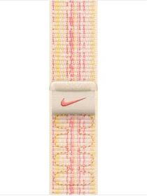 Apple Nike Sport Loop für Apple Watch 41mm Starlight/pink
