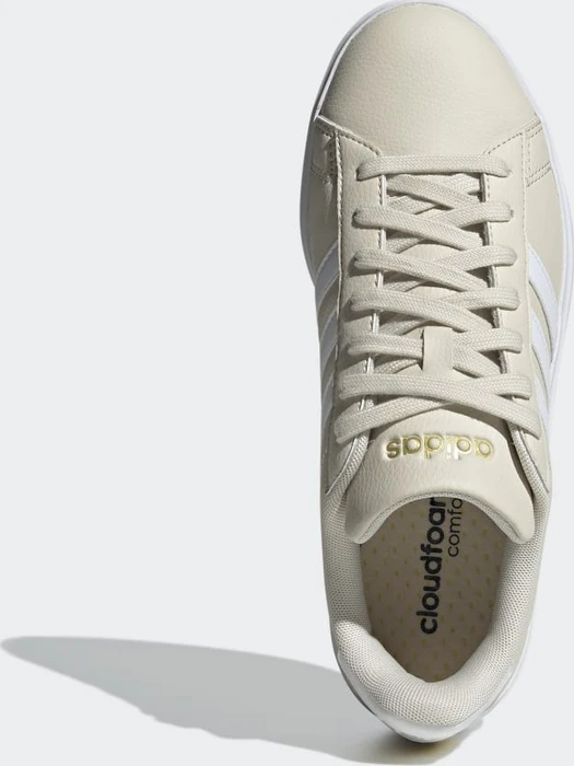adidas Grand Court Cloudfoam Lifestyle Court Comfort alumina/cloud white/gold metallic (Damen)