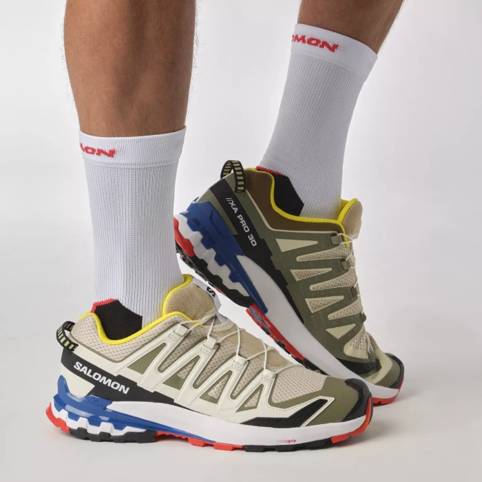 Salomon XA Pro 3D V9 rainy day/white/lapis blue (Herren)
