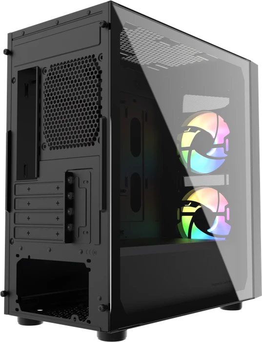 Cooler Master CMP 320, schwarz, Glasfenster