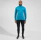 Odlo Zeroweight Warm Hybrid Laufjacke saxony blue (Herren) Vorschaubild