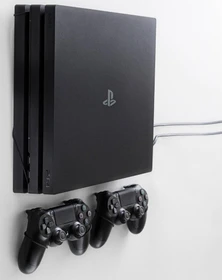 Floating Grip PS4 + 2 Controller Grip Wall Mount Bundle Halterung (PS4)