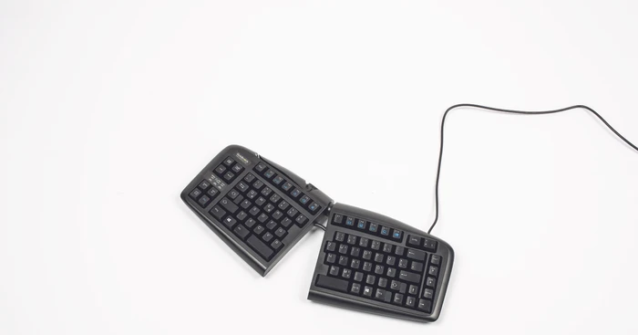 R-Go Goldtouch Adjustable V2 QWERTZ schwarz, USB, DE